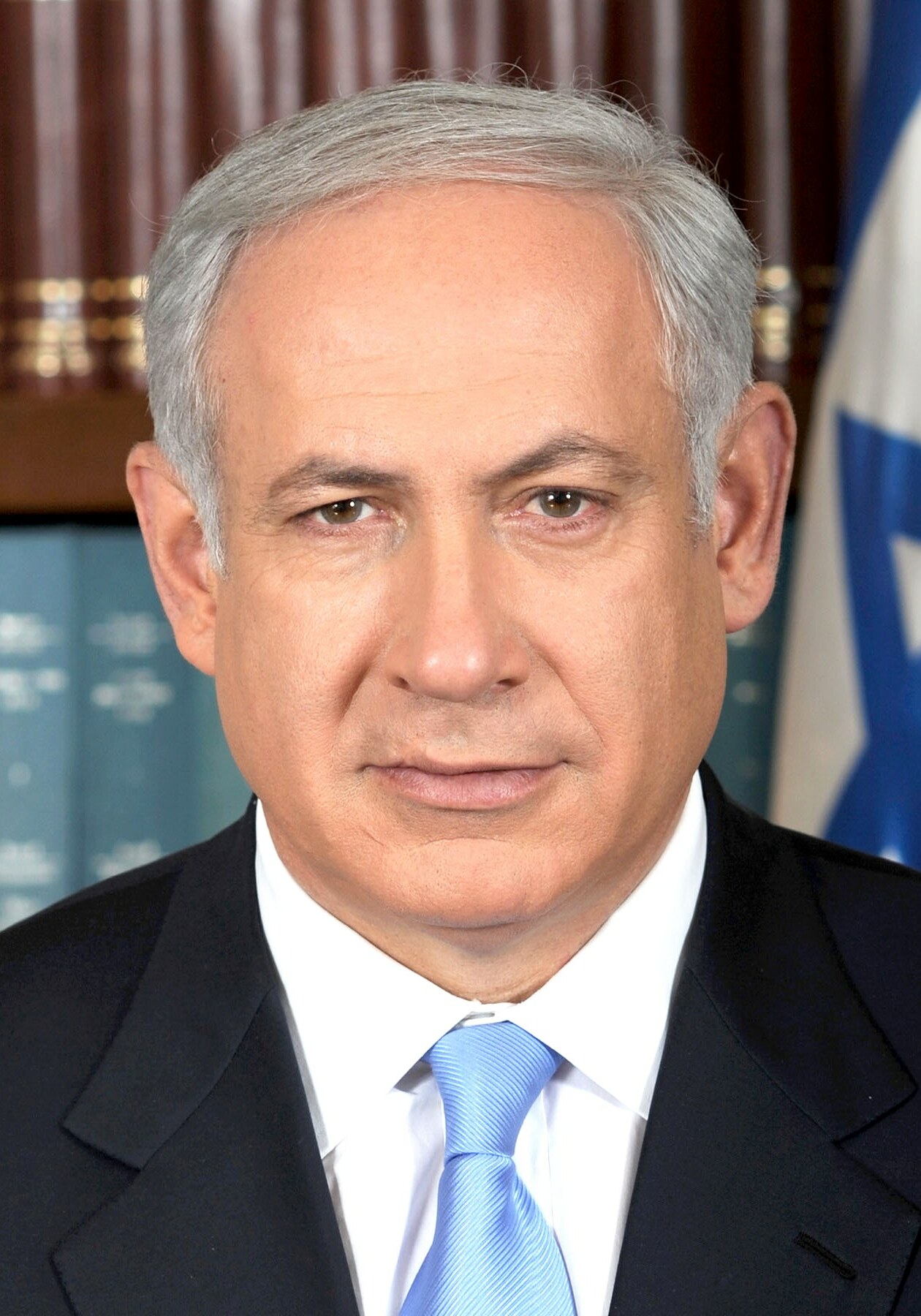 Official portrait of Benjamin Netanyahu